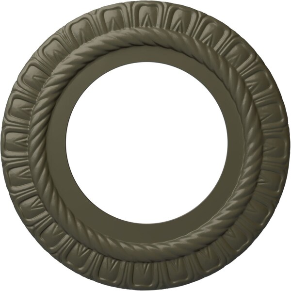 Ekena Millwork Claremont Ceiling Medallion (Fits Canopies up to 7"), 10 5/8"OD x 5 3/4"ID x 1/2"P, Witch Hazel CM10CLWHF - main
